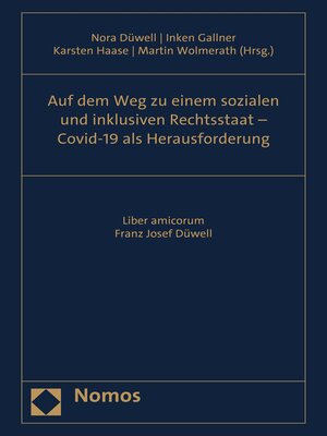 cover image of Auf dem Weg zu einem sozialen und inklusiven Rechtsstaat – Covid-19 als Herausforderung